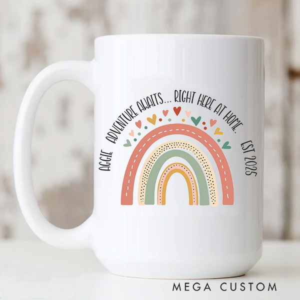 Personalized Mug for Kids Custom Mug for Girls Birthday Party Favors Children's Gift Housewarming Gifts for Kids Moving Away Gifts Farewell Gift