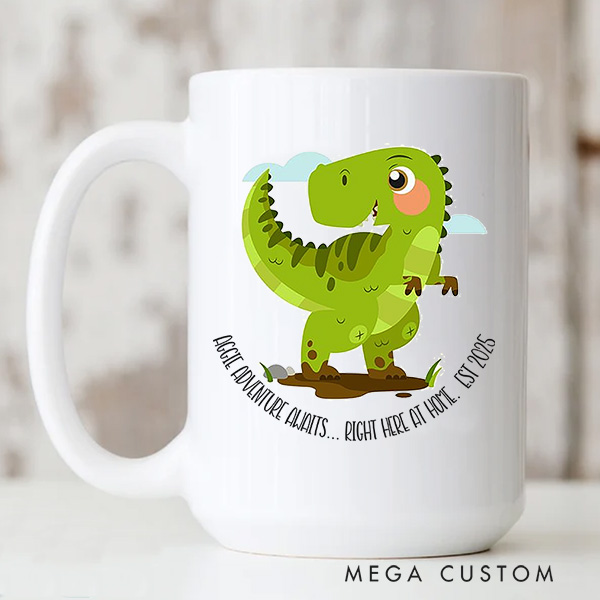 Personalized Mug for Boys Custom Mug for Kids Birthday Party Favors Children's Gift Housewarming Gifts for Kids Farewell Gift Moving Away Gifts