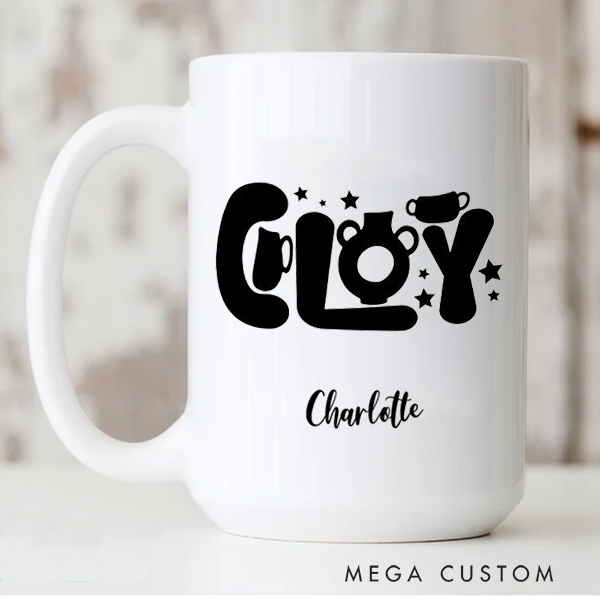 Personalized Mug for Pottery Lovers Gift for Clay Lovers Funny Clay Artist Mug Pottery Gift Mug