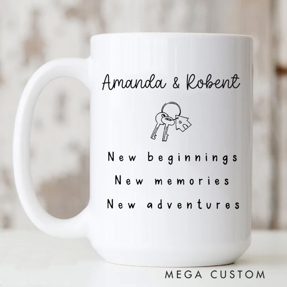 Personalized Mug Custom 11oz Coffee Mug Housewarming Gift HomeOwner Gift Homeowner Mug New Homeowner Gift New Home Gift Moving Away Gift