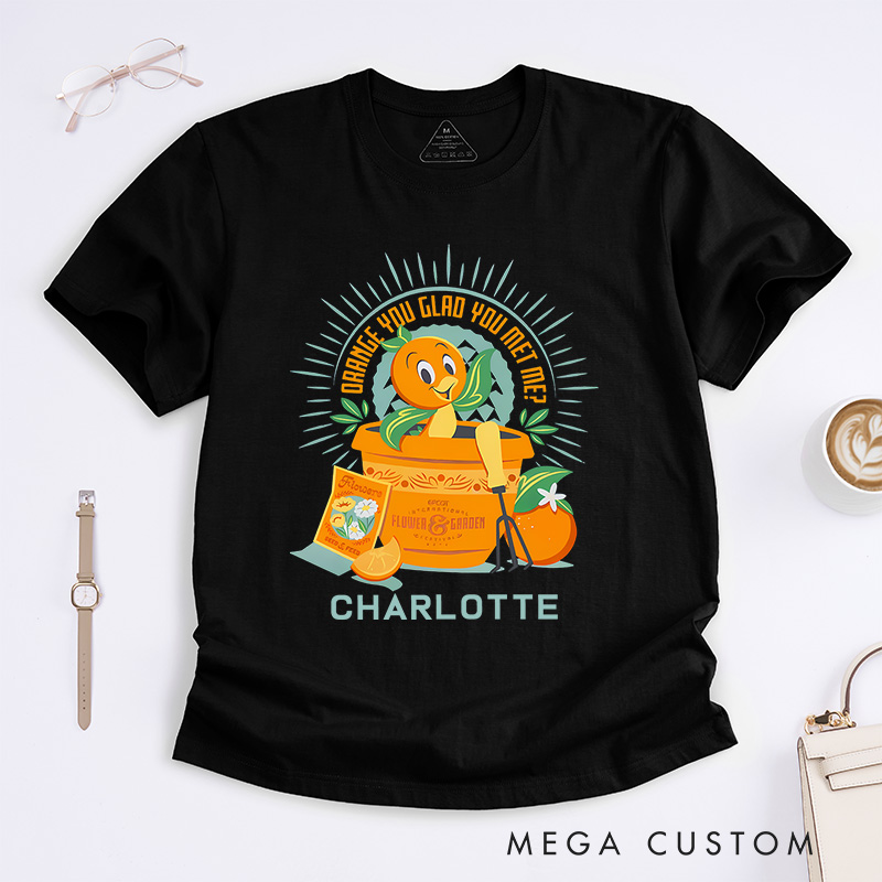 Personalized Citrus Garden Delight Classic T-Shirts Granding Lovers Gift