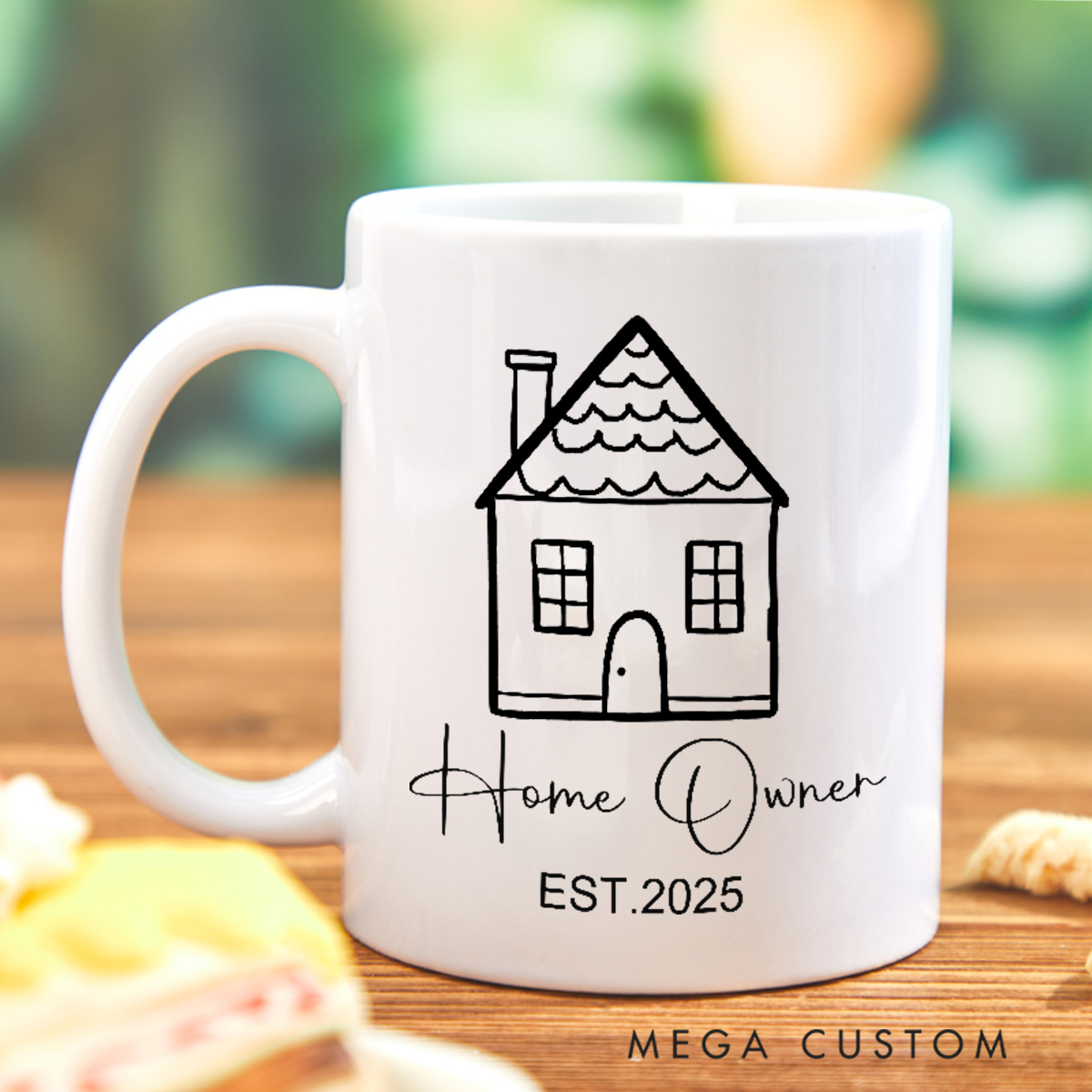 Personalized Housewarming Mug Custom 15oz Coffee Mug HomeOwner Gift Homeowner Mug New Homeowner Gift New Home Gift Moving Away Gift Housewarming Gift 
