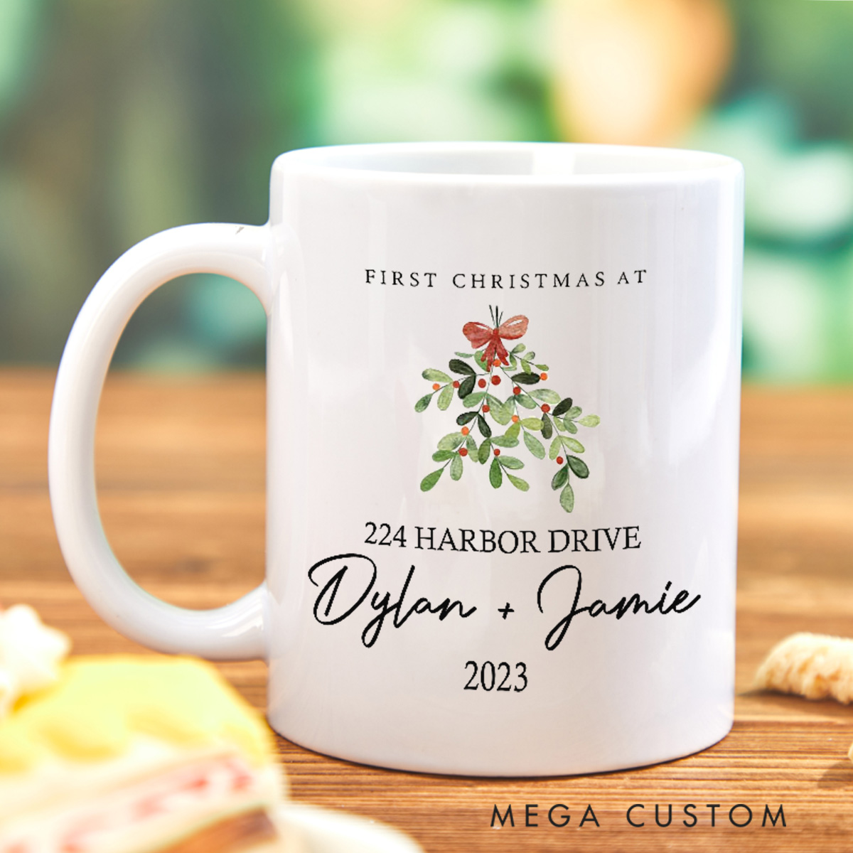 Personalized Christmas Mug Custom Holiday Coffee Mug Christmas Gift Christmas Stocking Stuffer Christmas Decor and Tree Mug Housewarming Gifts