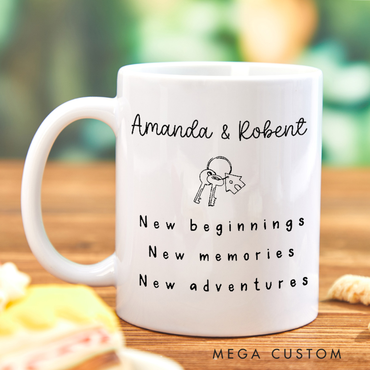 Personalized Mug Custom 11oz Coffee Mug Housewarming Gift HomeOwner Gift Homeowner Mug New Homeowner Gift New Home Gift Moving Away Gift