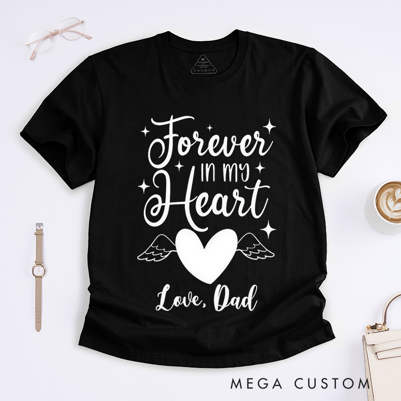 Personalized Memorial Shirt Remembrance Shirt Your Wings Were Ready But Our Hearts Were Not Shirt Sympathy Gift for Loss of A Loved One