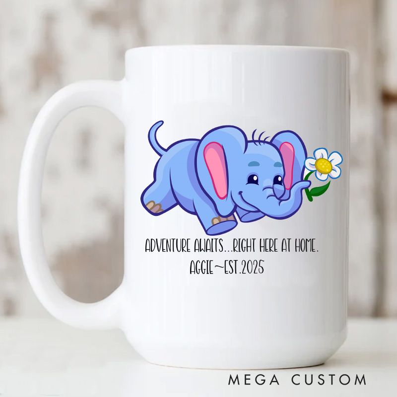 Personalized Mug for Girls Custom Mug for Kids Birthday Party Favors Children's Gift Housewarming Gifts for Kids Moving Away Gifts Farewell Gift