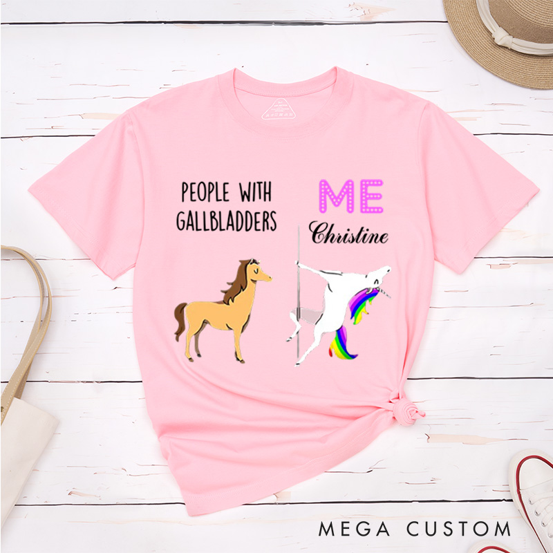 Personalized Gallbladder Cholecystectomy Gallbladder Surgery T-Shirt
