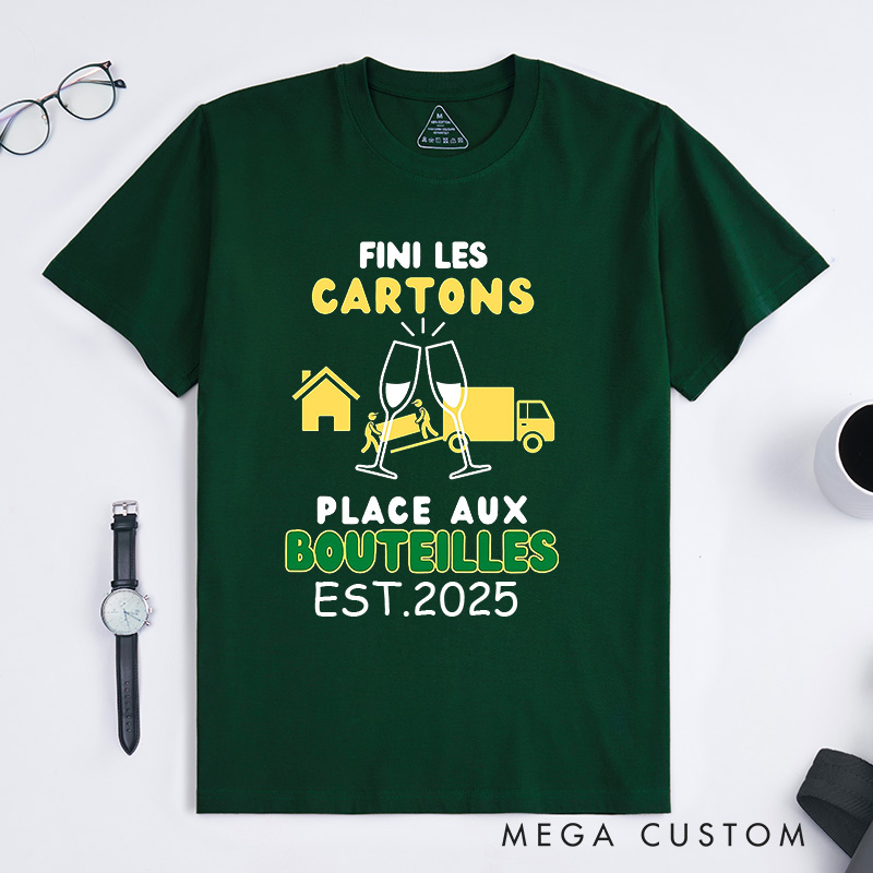 Personalized T-Shirt Housewarming Gift New Homeowners T-Shirt Gift for Housewarming Party Essential T-Shirt New Homeowner Gift