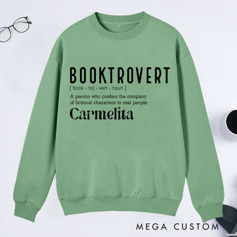 Personalized I Have No Shelf Control Classic Sweatshirts Custom Bookish Sweatshirt with Name Book Lover Gift Librarian Gift Reading Gift