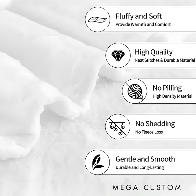 Personalized Sports Blanket with Custom Name and Number for Sports Fans 