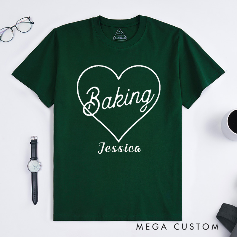 Personalized Salted Butter Classic T-Shirts Stick Of Butter Funny Baker Gift Baking Shirt Foodie Chef Shirt Butter Lover Gift