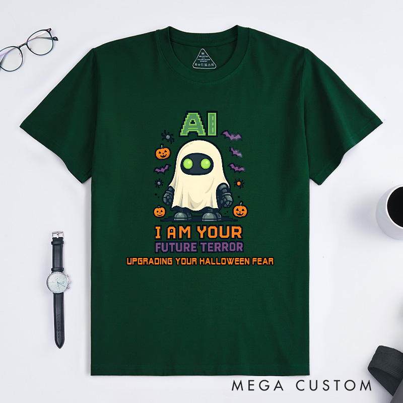 Personalized Geek Halloween T-Shirt Programmer Technology Computer Lover T-Shirt Gift for Geek