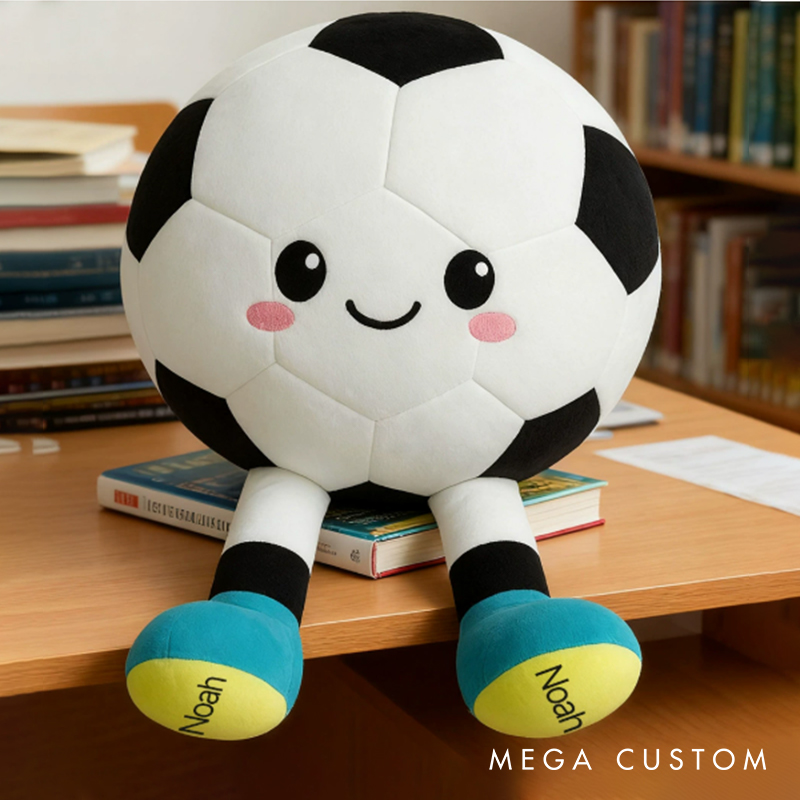 Personalized Softball and Volleyball Plush Dolls with Custom Name