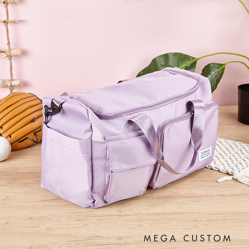 Personalized Cartoon Animal Dance Girl Stars Waterproof Large Travel Duffle Bag Dance Bag with Shoe Compartment and Shoulder Strap for Dance Lover