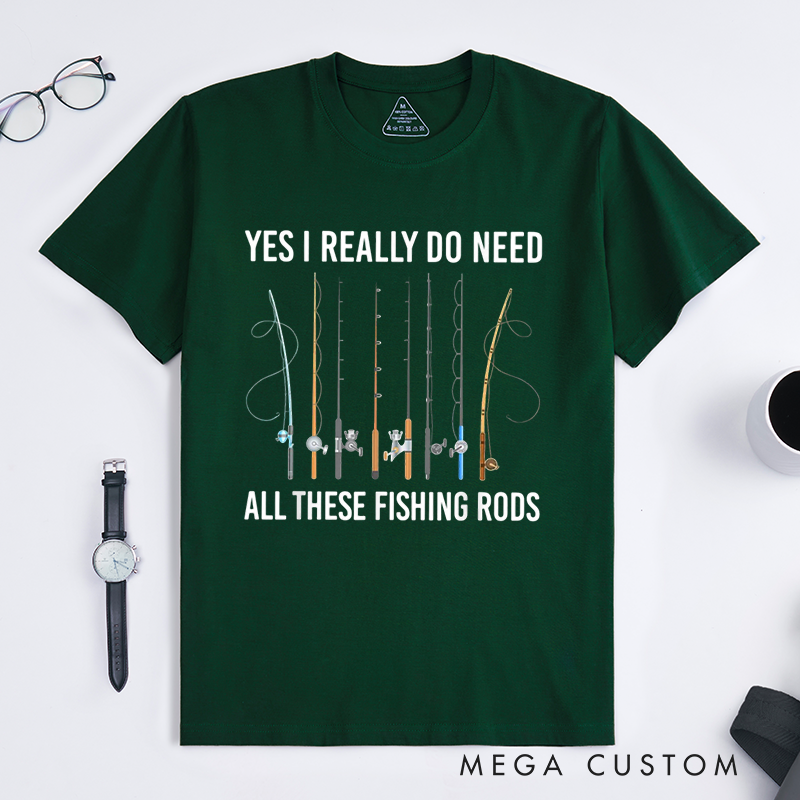Personalized Funny Fishing T-Shirt Fish Life T-Shirt Fishing T-Shirt Gift For Fisherman Fisherman Gift Perfect Gift for Fishing Enthusiasts and Outdoor Lovers