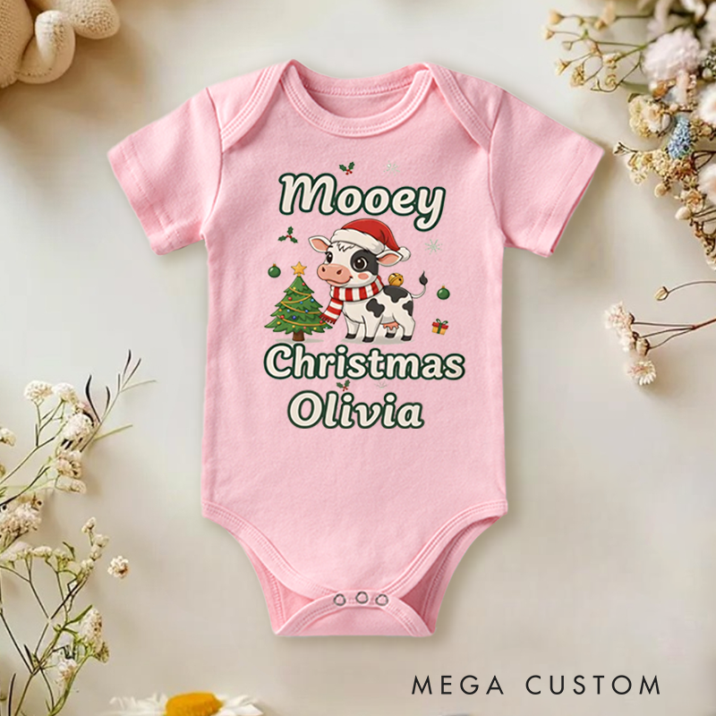 [Copy]Personalized New Cowgirl in Town Baby Bodysuit Baby Shower Gift Newborn Gift