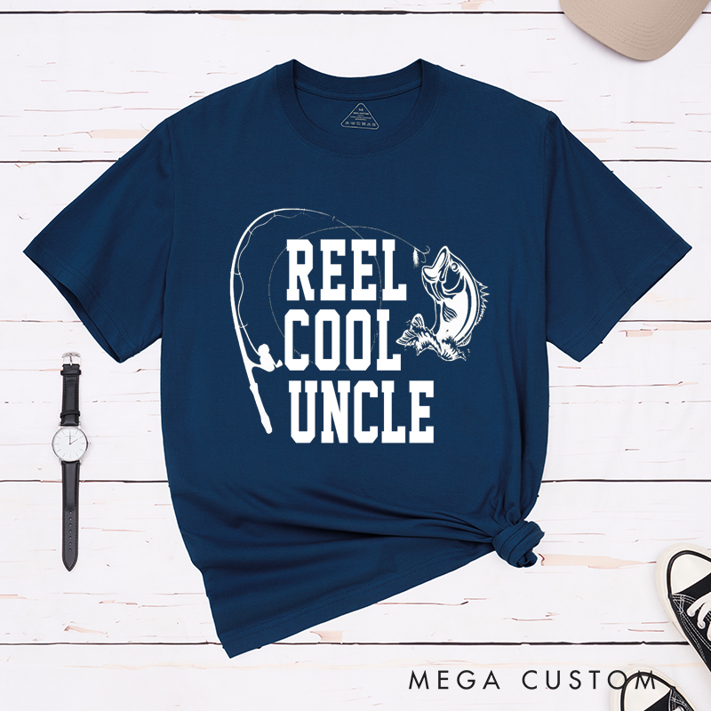 Personalized Reel Cool Fishing T Shirt Great Gift Perfect for Fishing Enthusiast