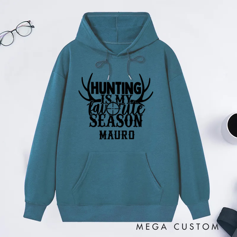 Personalized Hunting Hoodie Sweatshirt Funny Hunting Hoodie  Unisex Hunting Sweatshirts Gift for Hunter