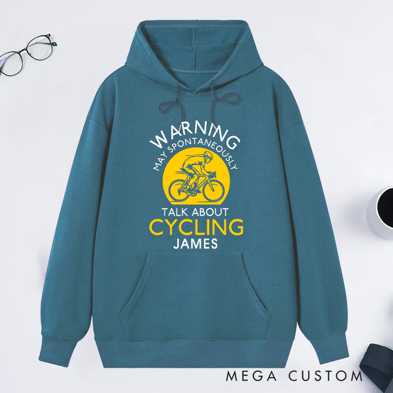 [Copy]Personalized Mountain Bike Hoodie This Is The Way Cycling Hoodie Bicycle Lovers