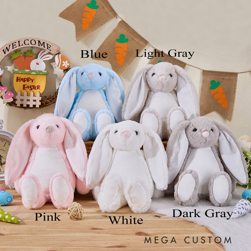 Personalized God Sent You into My Life to Give Me Hope and Joy Cute Rabbit Plush Stuffed Animal Toy with Title Granddaughter Gift from Grandma
