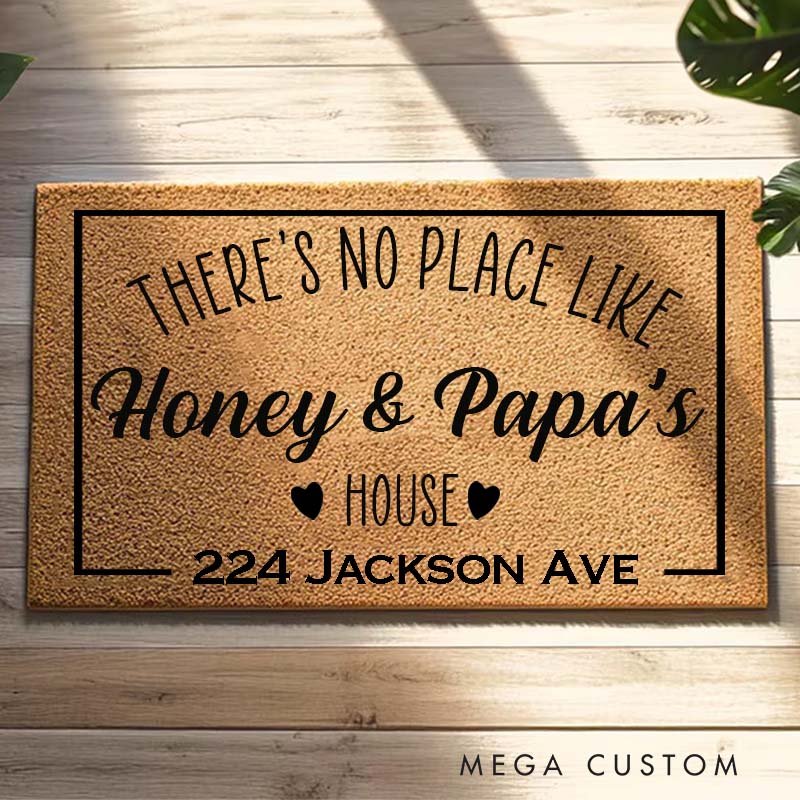 There's No Place Like Grandma and Grandpa's House Mothers Day Gift for Grandma Home Decor Grandparents Day Grandma Gift Housewarming Gifts