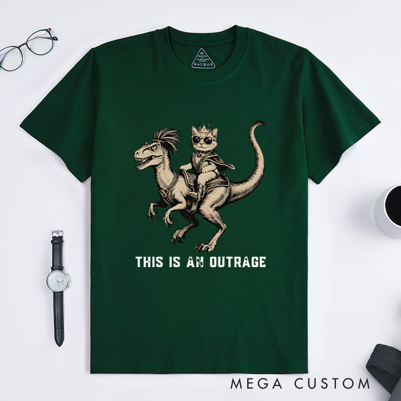 Personalized Dungeon Crawler T-Shirtfantasy Book Reader Geeky Cat Lover Tshirt