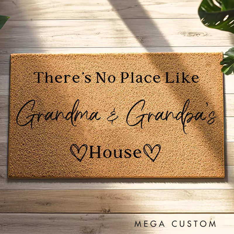 Personalized There's No Place Like Grandma & Grandpa's House Grandparents Gift Grandma and Grandpa Gift