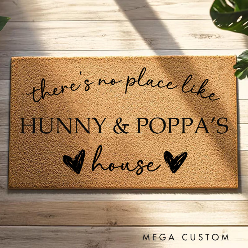 Personalized There's No Place Like Grandma and Grandpa's House Grandparents Gift Mother's Day Gift Grandparents Day Gift Father's Day Gift Welcome