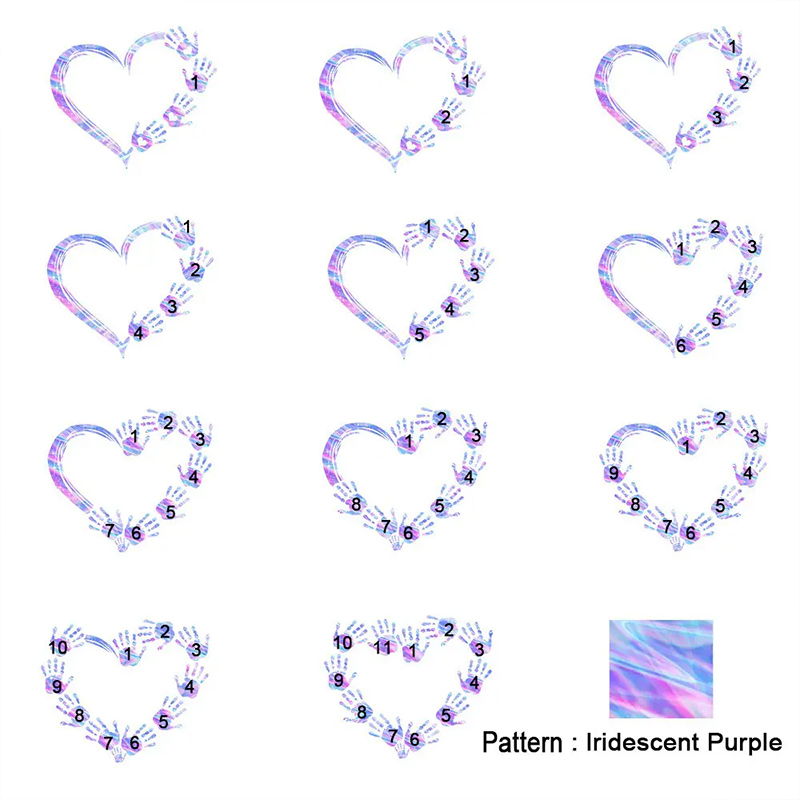 Personalized Colorful Heart Hand Print Shirt Custom Mom Grandma Shirt Grandma Heart And Hand Print Shirt Birthday Mother's Day Gift for Mom Grandma