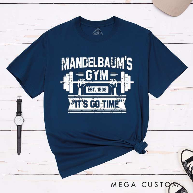 Personalized Vintage T-Shirt with Iconic Barbell and Motivational Theme for Fitness Enthusiasts Bodybuilders and Gym Lovers