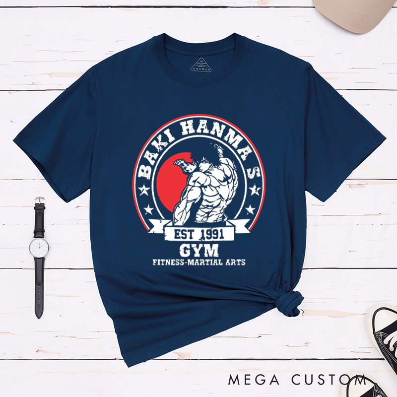Personalized Martial Arts Fitness T-Shirt with Iconic Martial Artist Graphic for Fitness Enthusiasts Bodybuilders and Gym Lovers
