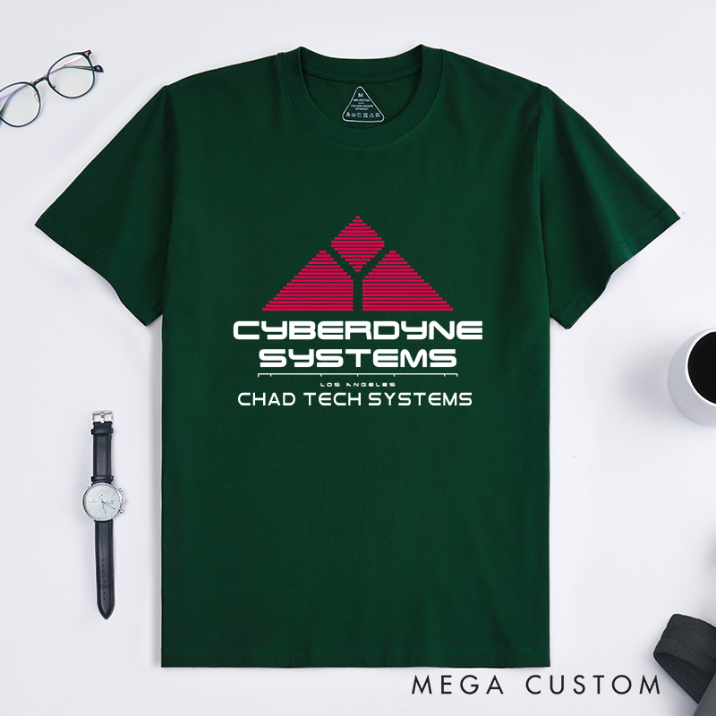 Personalized Cyberdyne Systems T-Shirt The Future of Advanced Technology Shirt Gift for Geek Nerd 