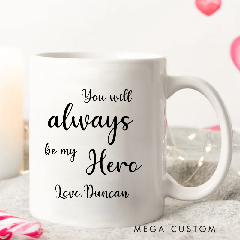 Personalized Father of the Groom Appreciation Mug Wedding Party Favors Mug FOG Coffee Cup Best Man Gift