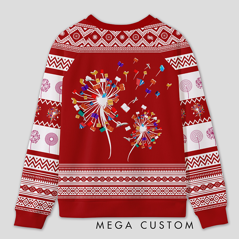 七彩书本重构蒲公英