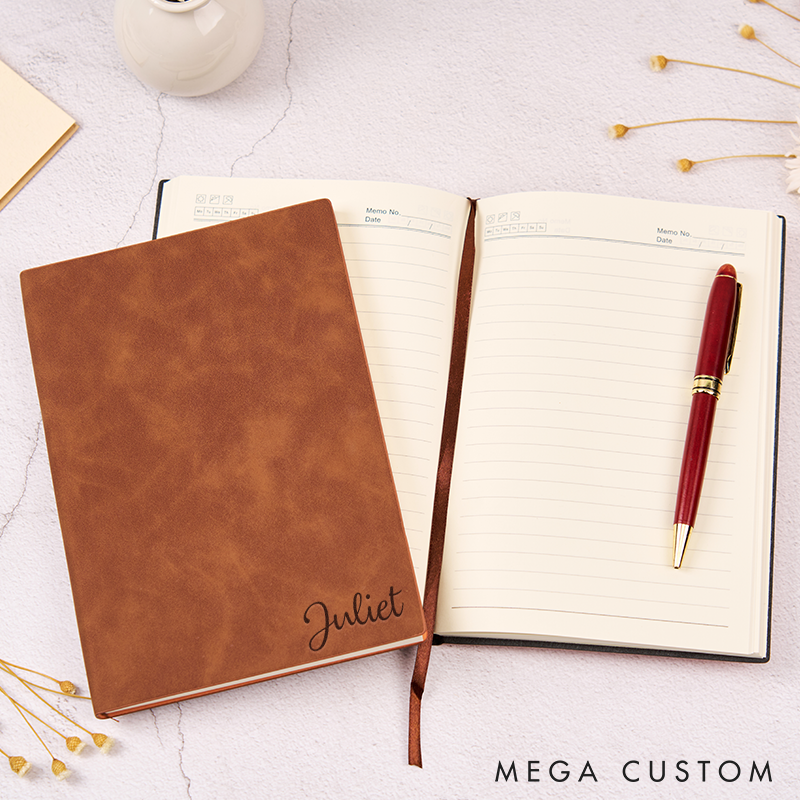 Personalized Leather Journal Leather Notebook Cover A5 Prayer Journal Travel Christmas Gift Leather Travel Journal