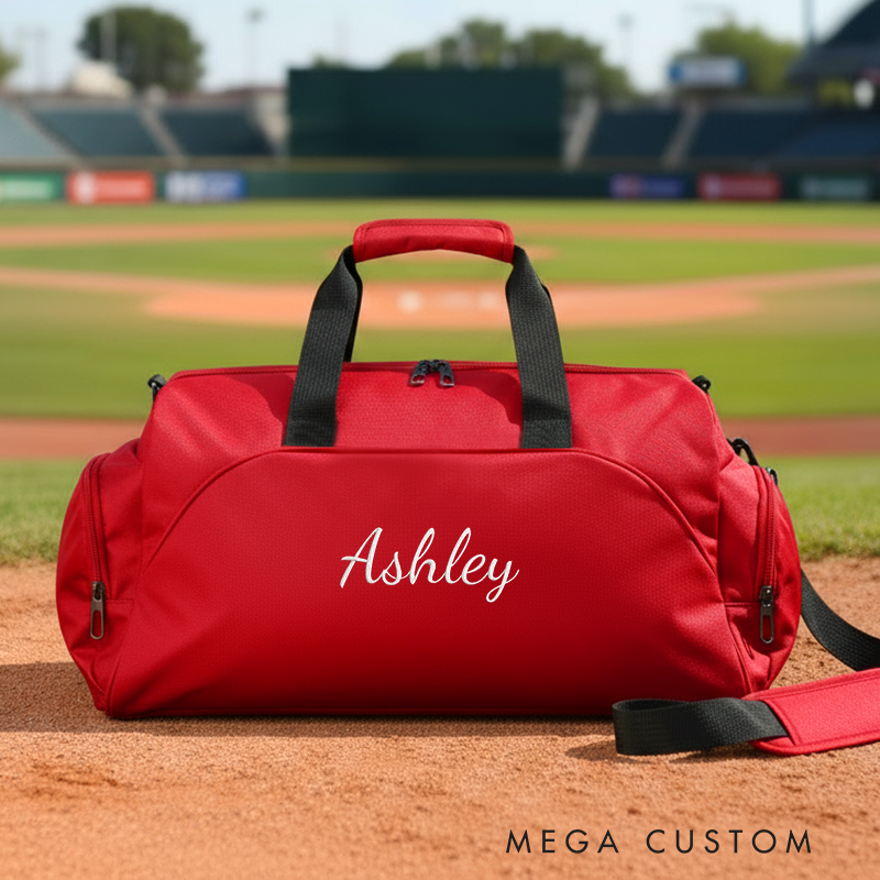 Personalized Duffel Bag with Name Custom Gym Bag for Travel Sports Duffel Bag Fitness and Outdoor Activities  