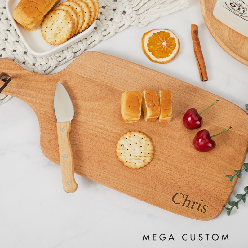 Personalized Cutting Board with Name Custom Gifts for Kitchen Lovers Engraved Cutting Board for Cooking Wedding or Housewarming Gift  
