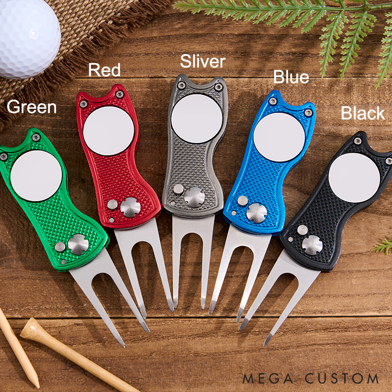 Personalized Golf Divot Tool Engraved Golf Ball Marker Gifts for Men/Him/Golfer/Grandpa/Dad/ Gift for Him