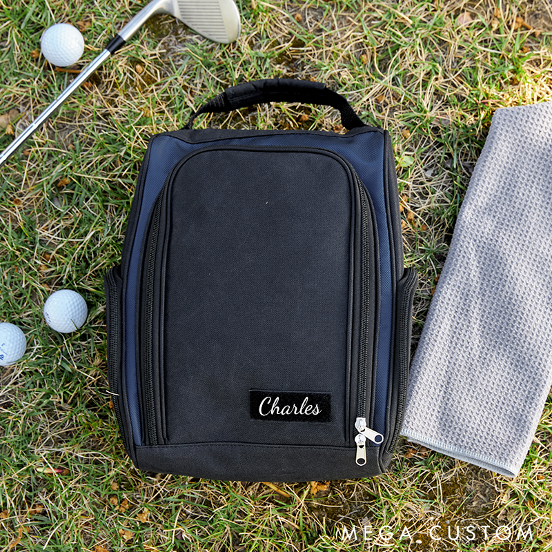 Personalized Golf Shoes Bag Custom Golf Bag for Men Name Golf Player Pouch Golfer Gift Anniversary Gift Outdoor Gift