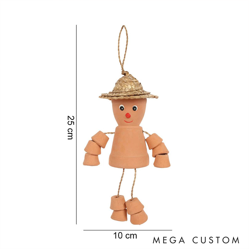 Personalised Plant Pot Man Dad's Garden Decor Gift Idea for Dad Grandad Gift Unique Men’s Gift Idea Garden Gift for Men