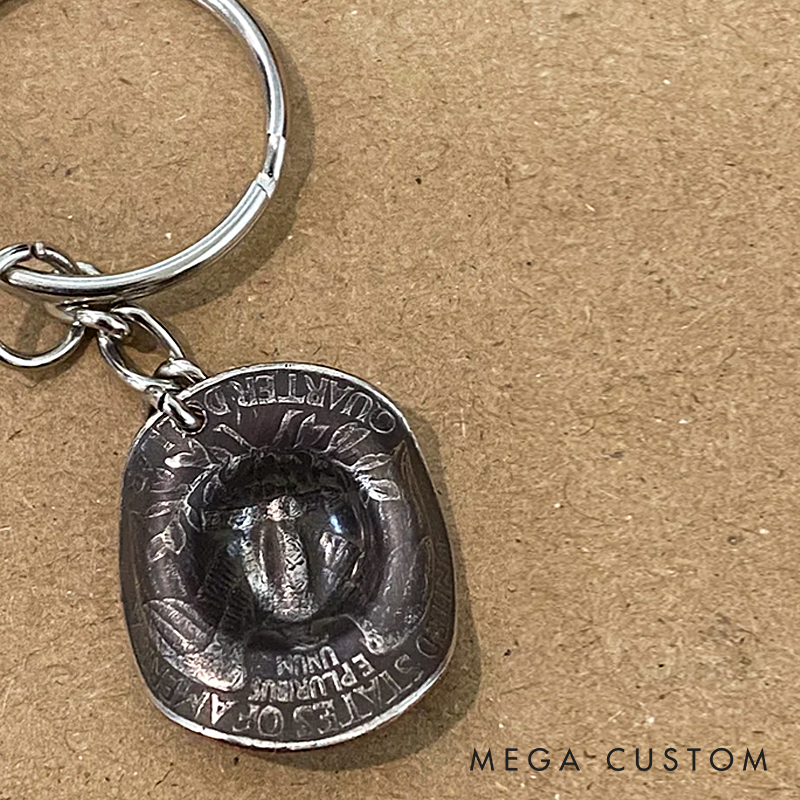 Quarter Cowboy Hat Keychains (Years)
