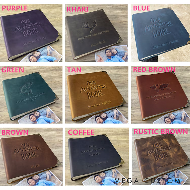 Personalized Gifts Our Adventure Book Photo Album Scrapbook Anniversary Gift for Couple Fantastic Gifts for Her and Him