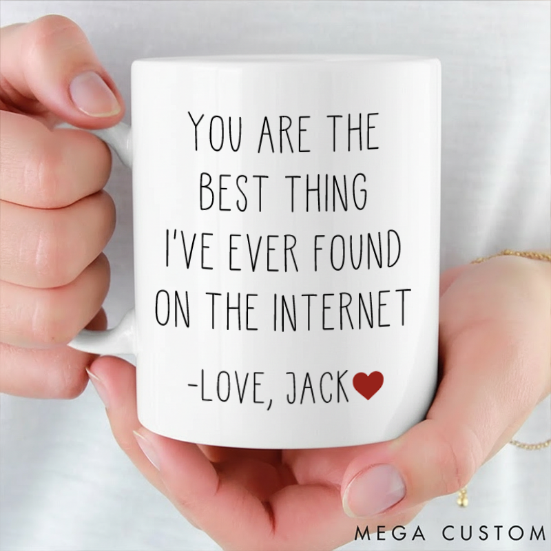 Personalized Mug for Him Her Valentine's Day Birthday Anniversary funny gift for her him husband boyfriend