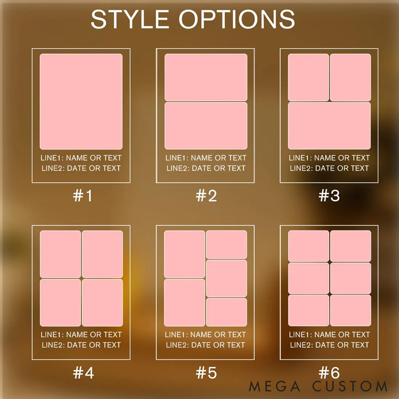 Peronalized Photo Night Light Custom Photo Collage Frame Lamp Wedding Gift for Couple Valentines Day Gift Anniversary Gift