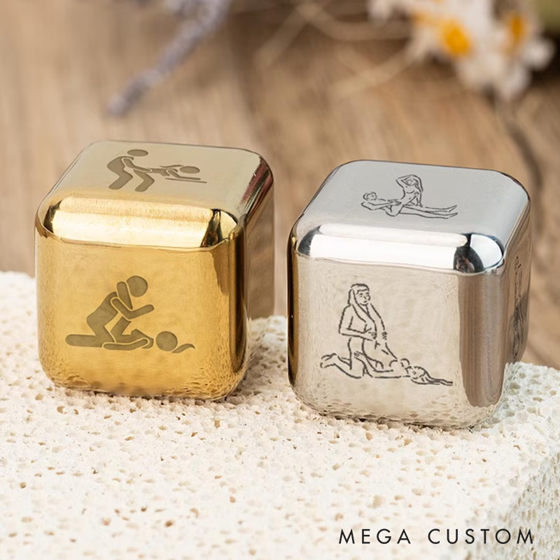 Personalized Date Night Ideas Dice Couples Intimate Game Custom Engraved Valentines Day Gifts Anniversary Gift For Husband & Wife