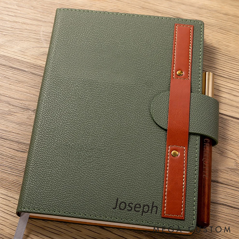 Personalized Engraved Journal Custom Leather Journal Handbook Journal with Name Birthday Gift for Her