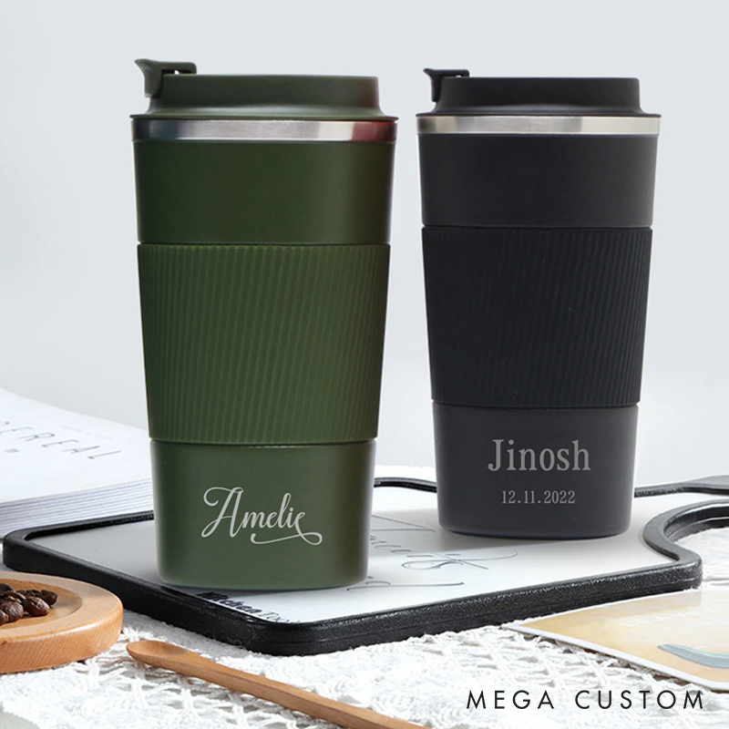 Personalized 13oz/17oz Coffee cup Tumbler Insulated Tumbler Party Tumbler Travel Mug Boyfriend Birthday Teacher Appreciation