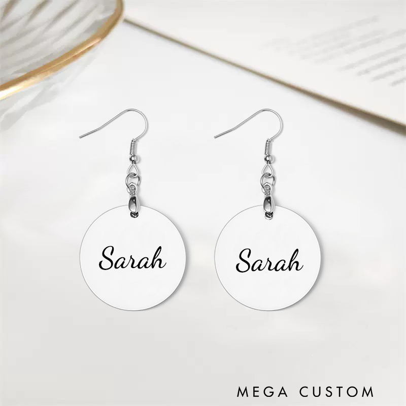 Personalized Earrings with Name Custom Jewelry for Women Gifts for Special Occasions  