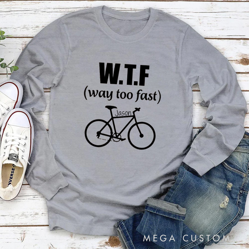 Personalized Bicycle Gift Sweatshirt Bike lover Hoodie Cycling Biking Shirt Clothing Mountain Bike Lover Gift Funny Bike Shirt for Cyclists