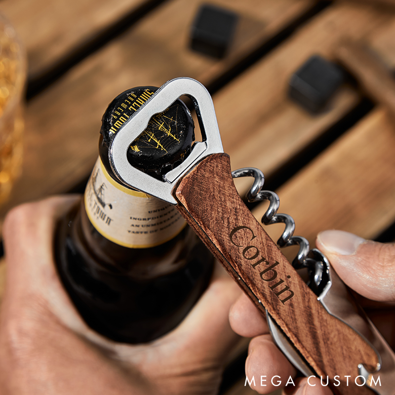 Personalized Bottle Opener Engraved Beer Bottle Opener Custom Home Bottle Opener Housewarming Gift Christmas Gift for Him